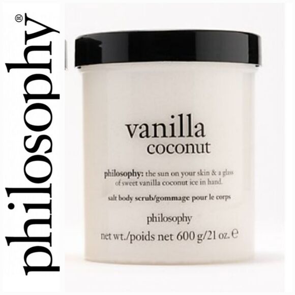 Philosophy Vanilla Coconut Salt Body Scrub